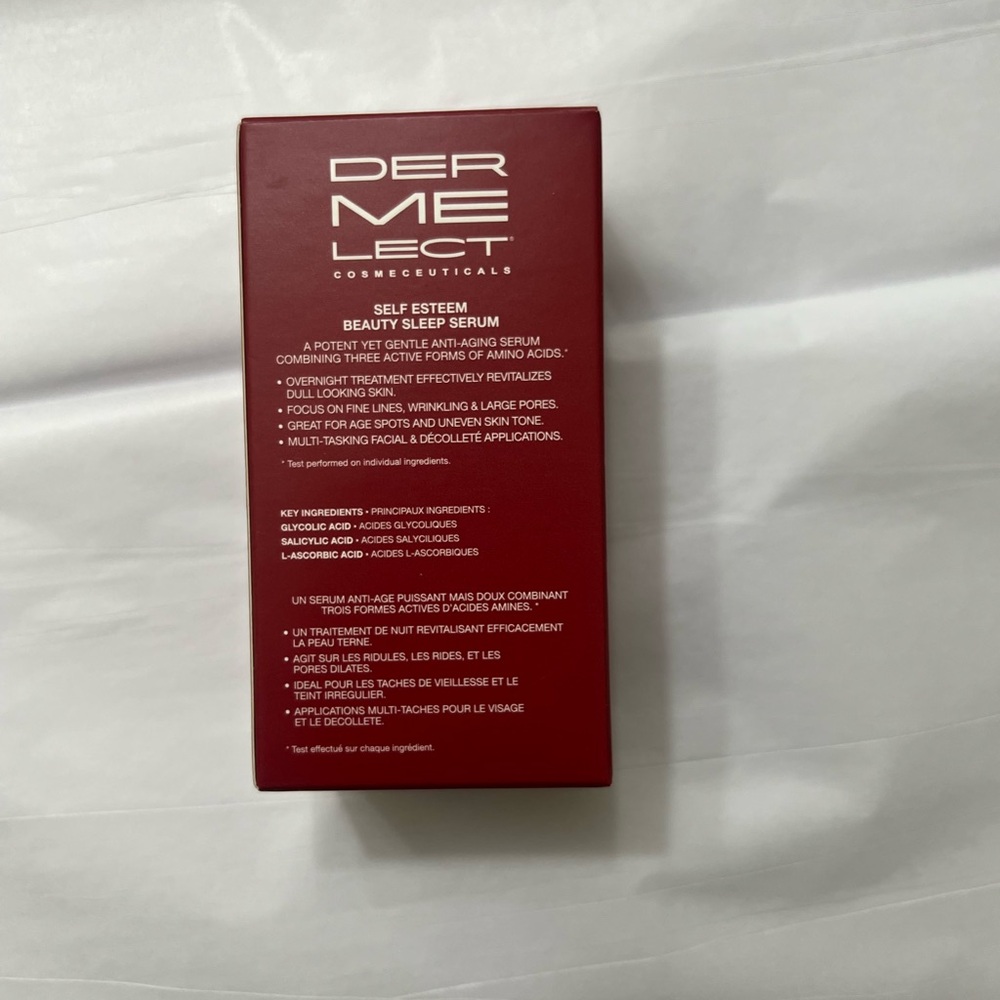 Dermelect Self Esteem Beauty Sleep Serum NIB - Picture 4 of 8
